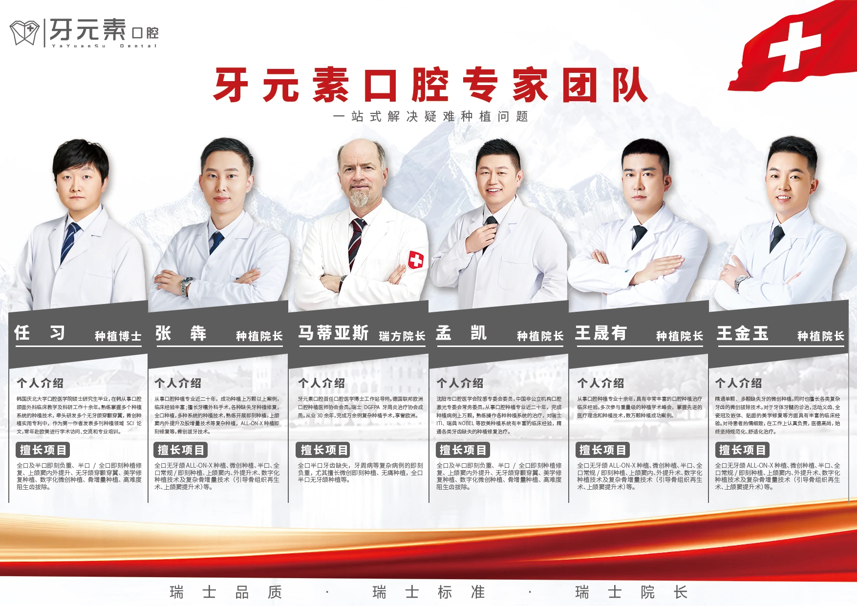 瑞方专家与多国交流:认识牙元素团队